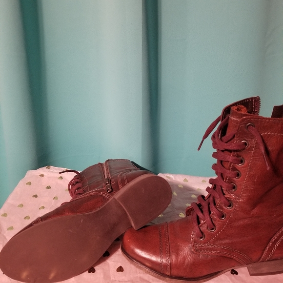 Steve Madden Troppa Brown Leather Boot - Picture 2 of 2